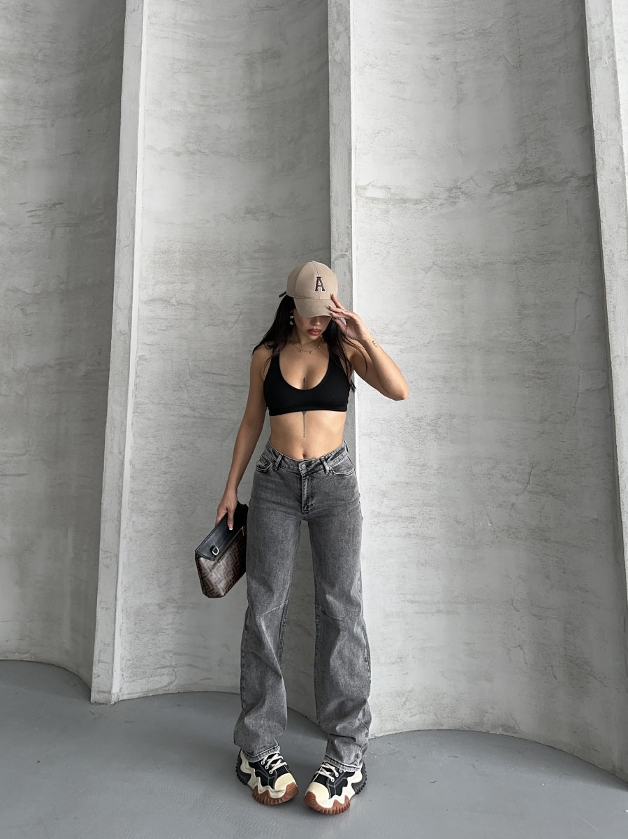 XLJ Baggy Jeans with Dart Detail on Legs Mixed - Suffolk