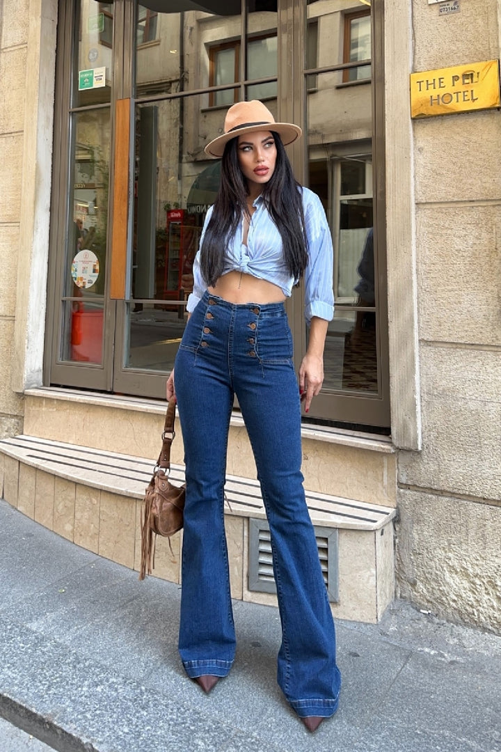 XLJ Jeans Eight Buttons in Front - Oviedo