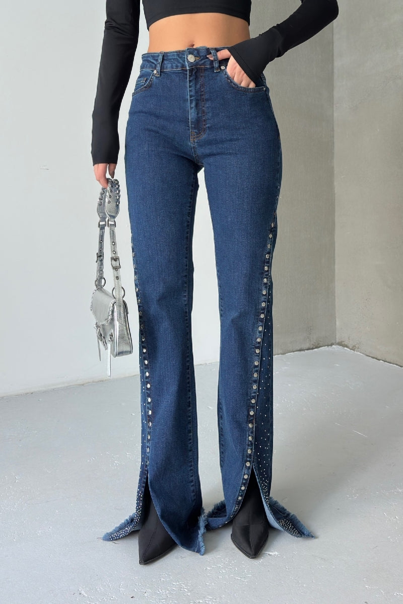 XLJ Jeans with Slit Legs - Senigallia