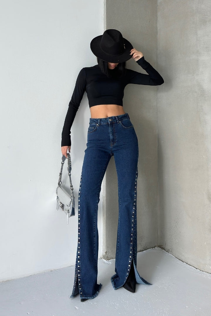 XLJ Jeans with Slit Legs - Senigallia