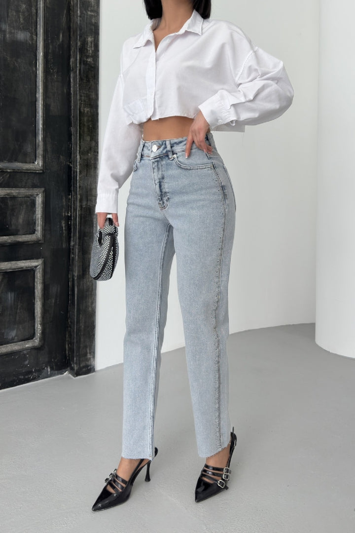XLJ Side Embellished Jeans - Luxembourg