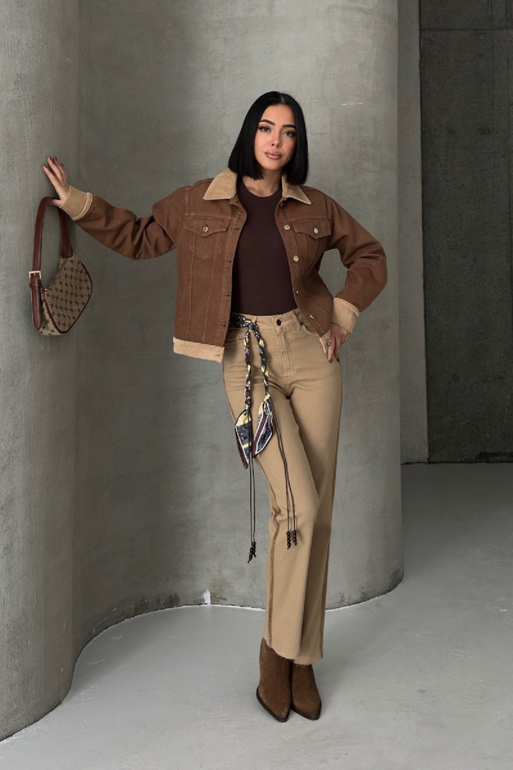 XLJ Stripe Detailed Mom Jeans - Ciudad de Ceuta