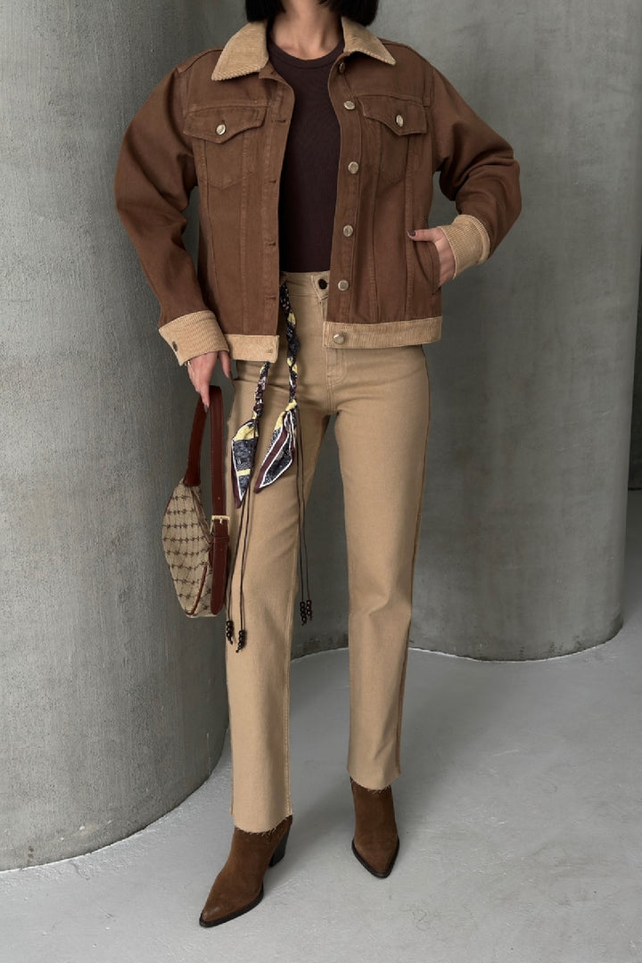 XLJ Stripe Detailed Mom Jeans - Ciudad de Ceuta