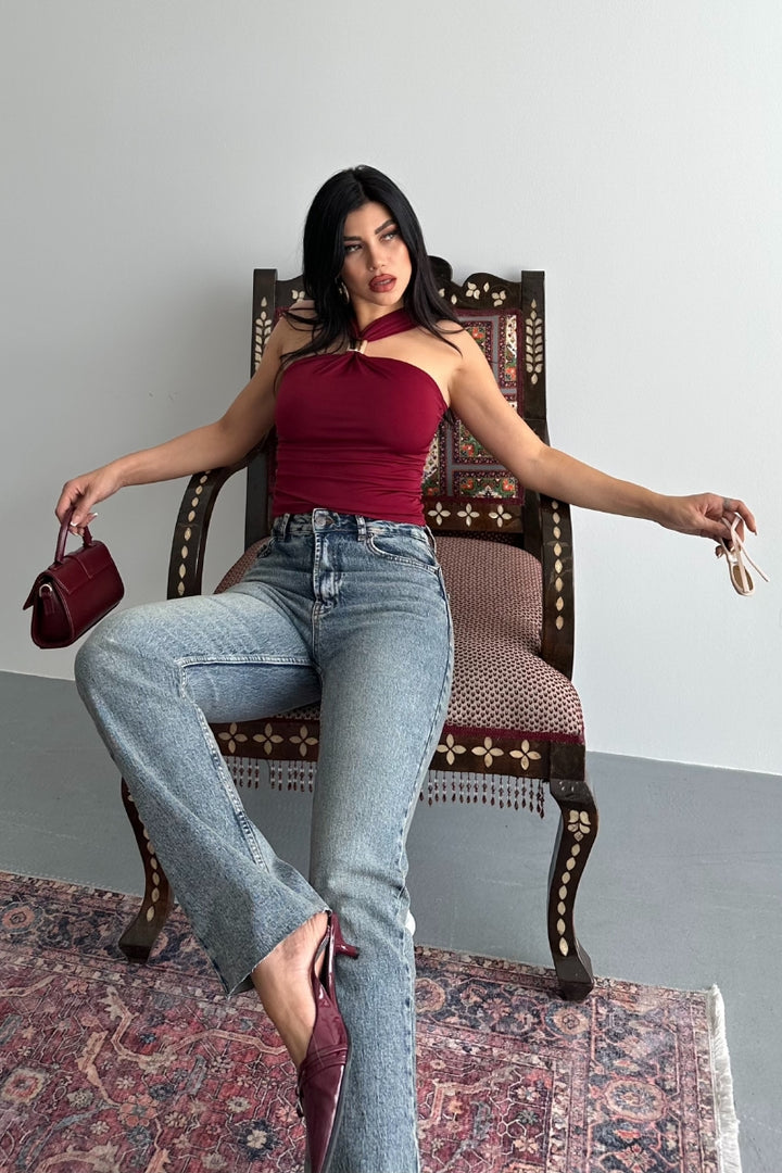 XLJ Straight Leg High Waist Jean - South Shields