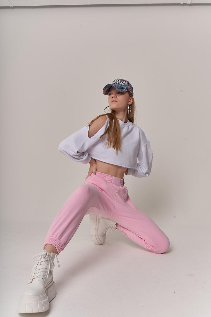 HLLY Women Max Sweatshirt Pink - Saint-Ouen