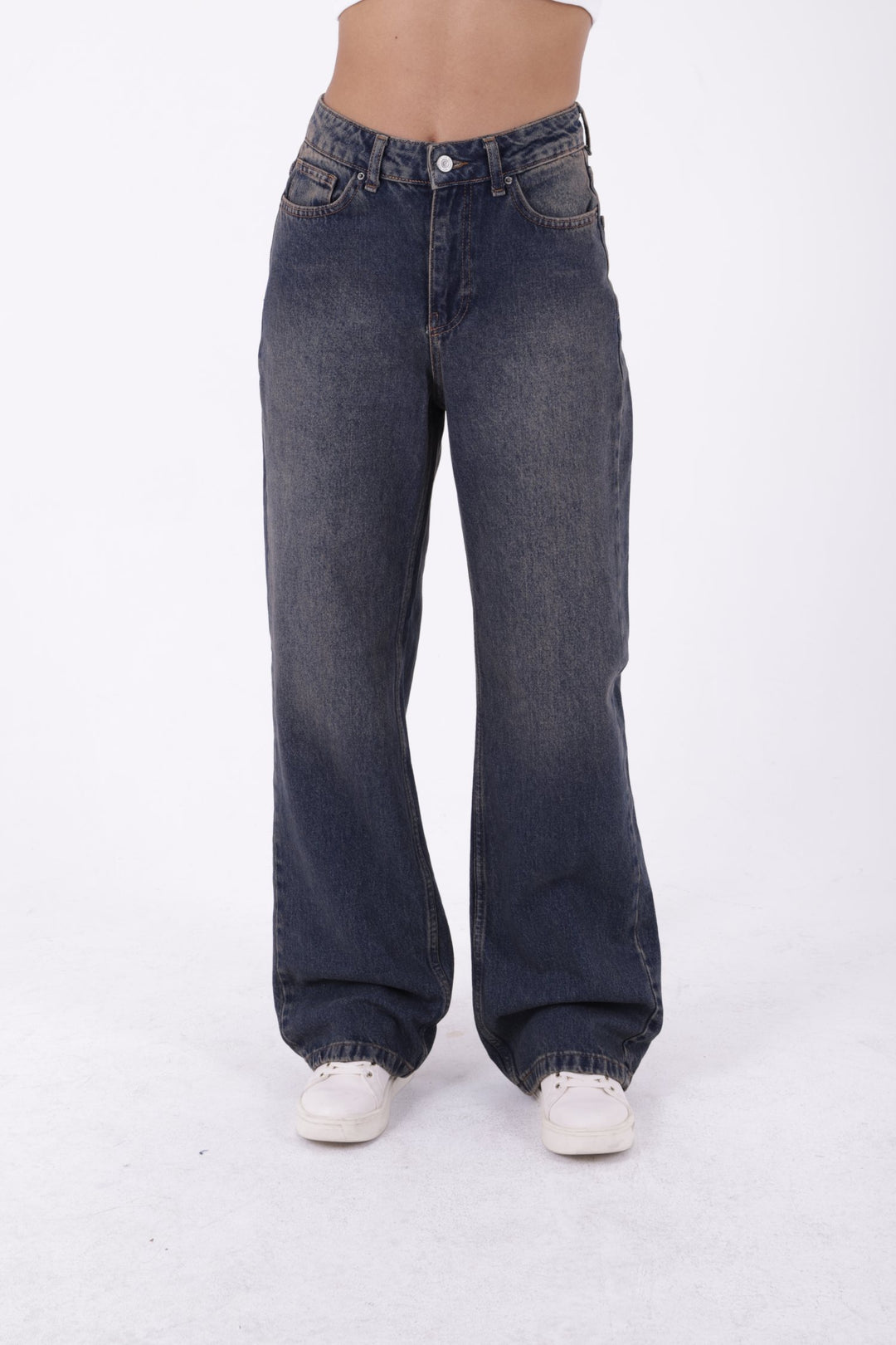 XLJ Wide Leg High Waisted Relaxed Jean Mixed - Haverhill