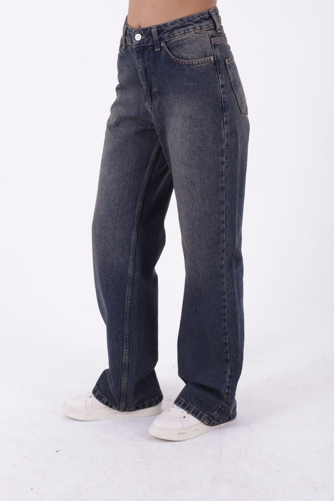 XLJ Wide Leg High Waisted Relaxed Jean Mixed - Haverhill