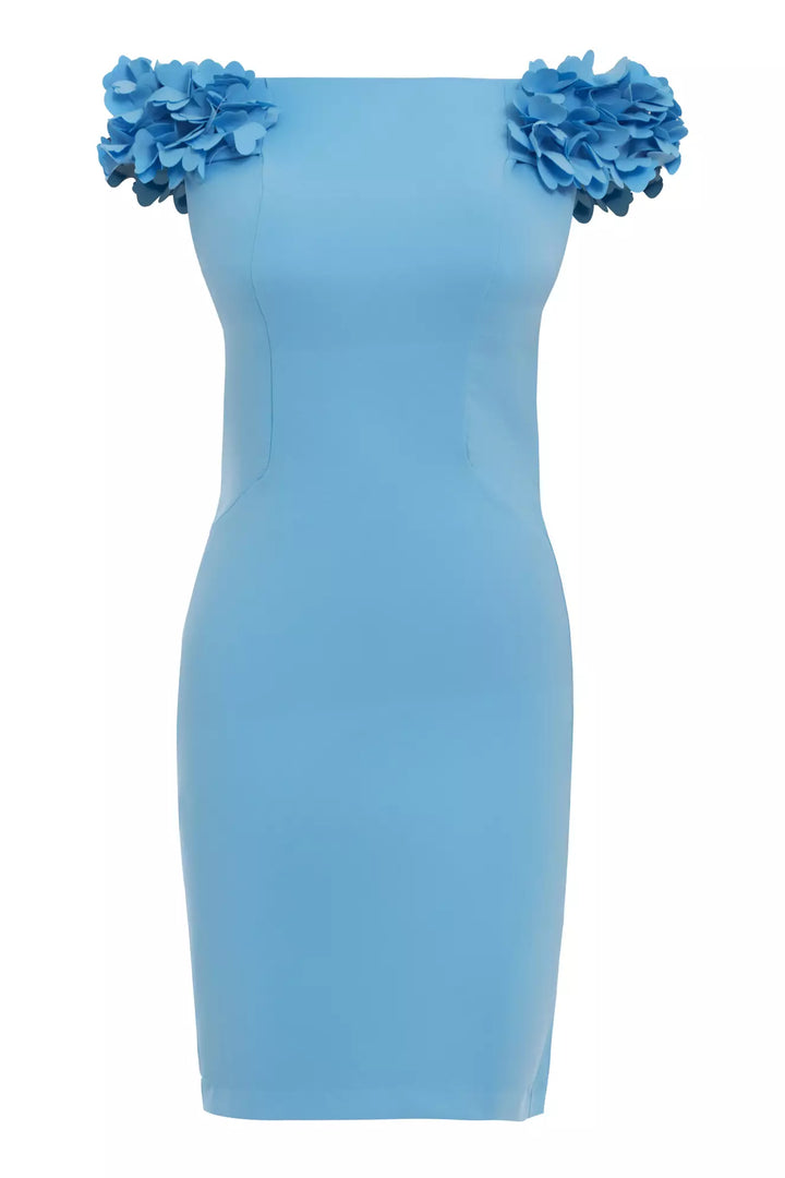 FRV Blue sleeveless midi dress - Fermo