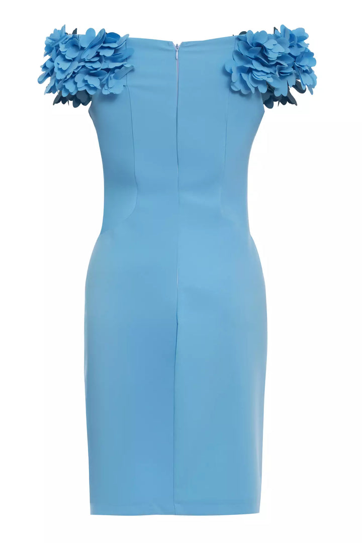 FRV Blue sleeveless midi dress - Fermo