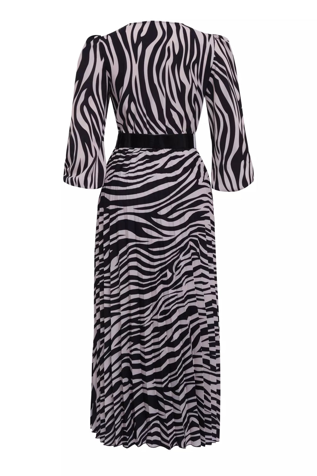 FRV Printed crepe long sleeve midi dress - Remscheid