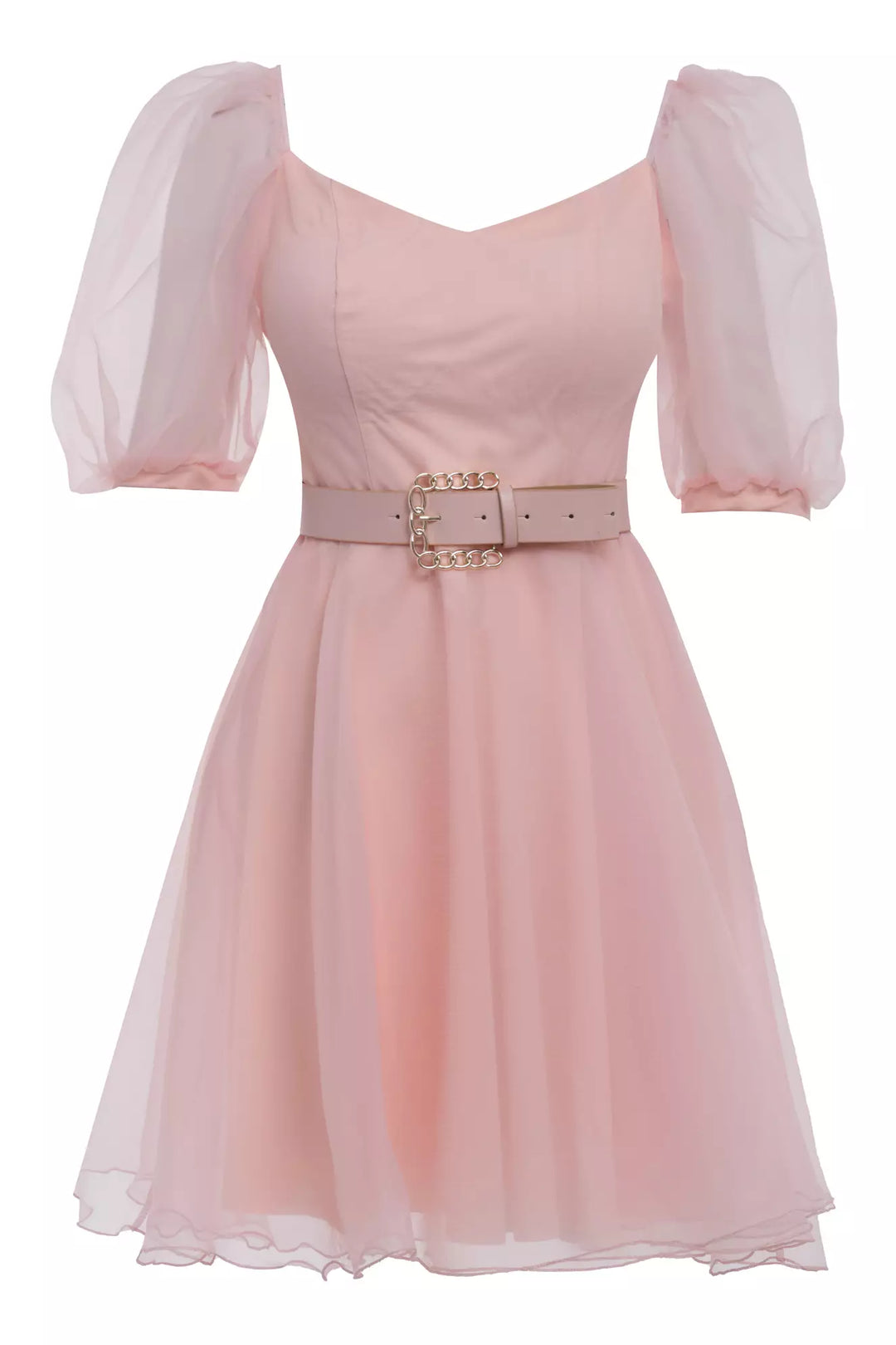 FRV Blush tulle short sleeve midi dress - Mission
