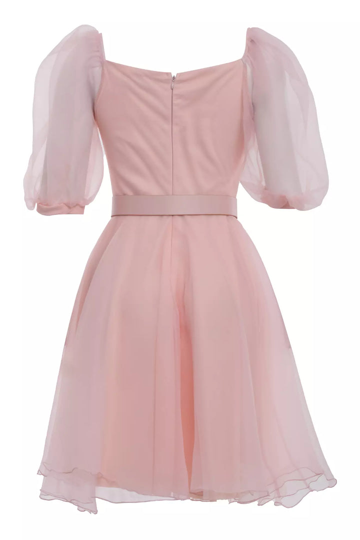 FRV Blush tulle short sleeve midi dress - Mission