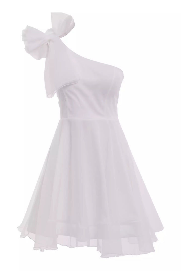 FRV White tulle sleeveless midi dress - Ashford
