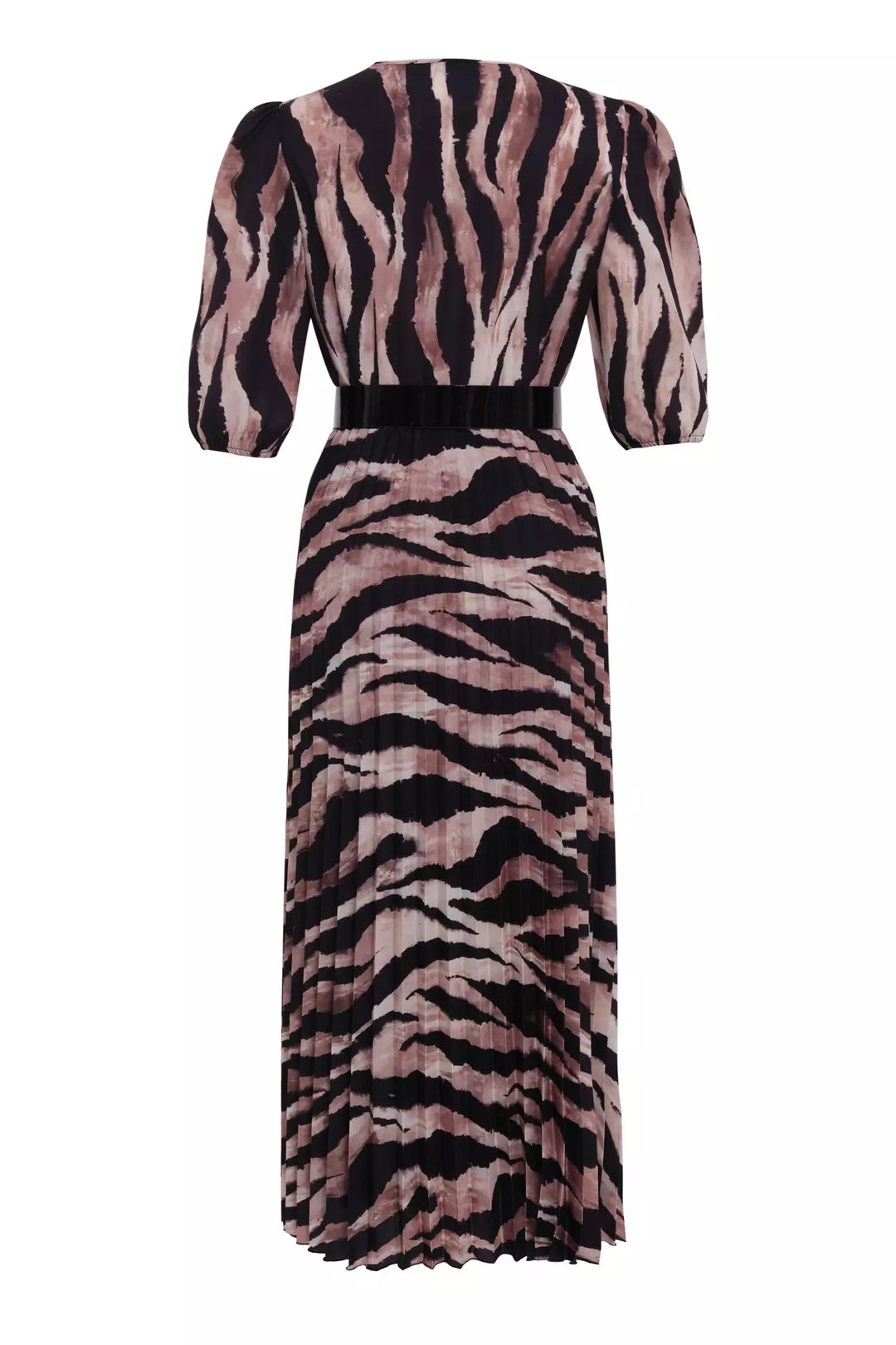 FRV Printed crepe 3/4 sleeve midi dress - Rozzano