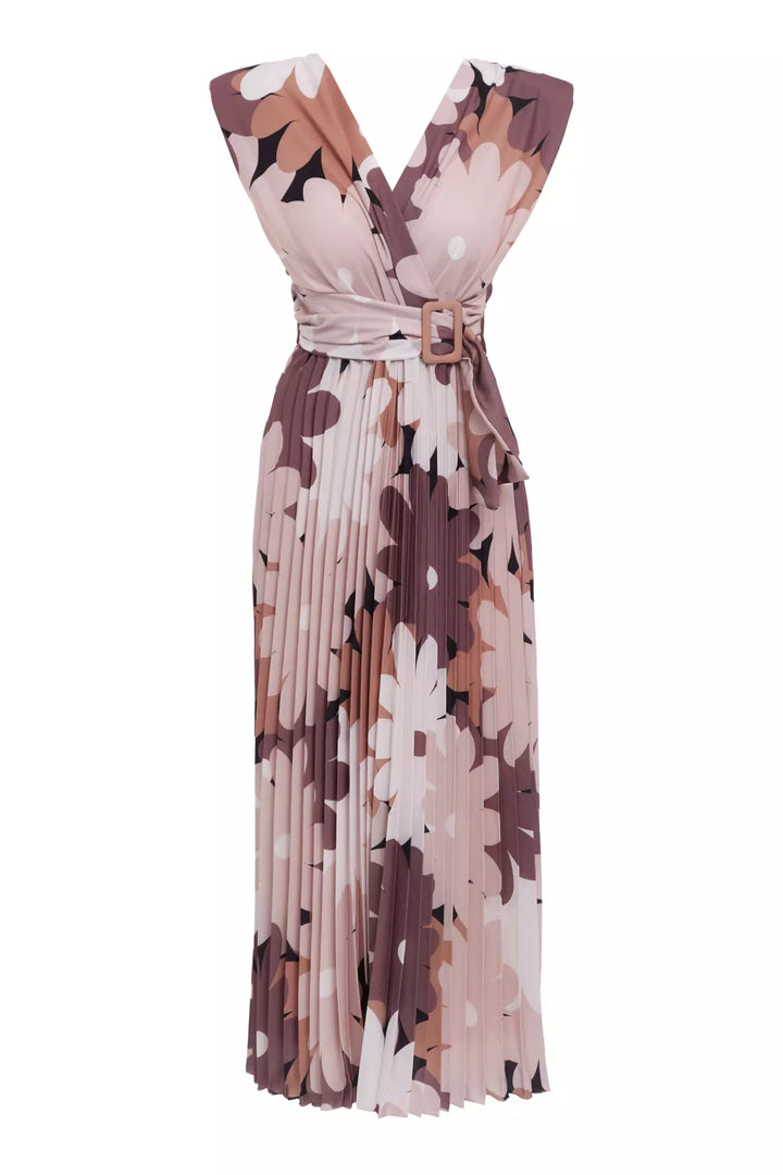 FRV Printed crepe sleeveless mini dress - Berwyn