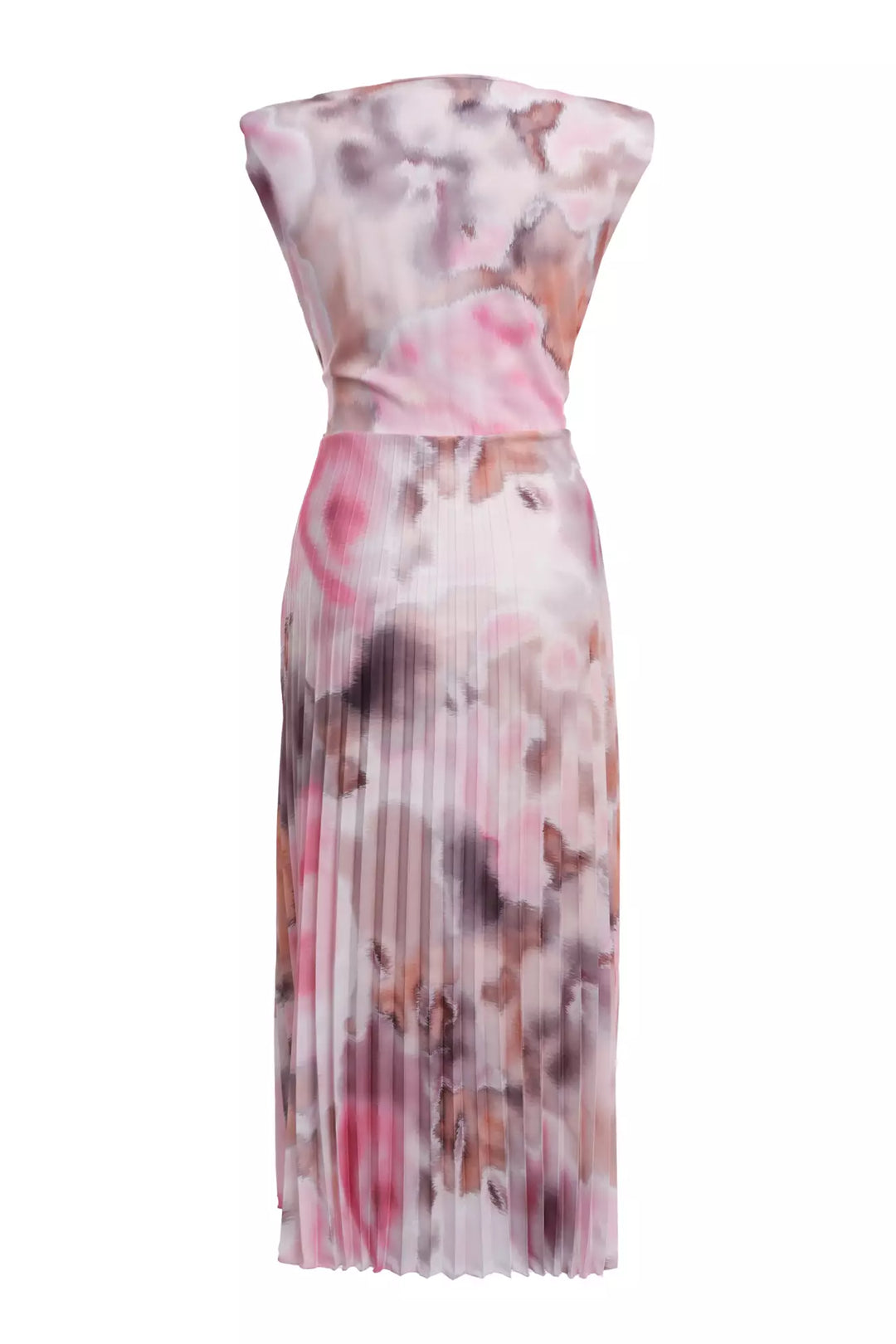 FRV Printed crepe sleeveless mini dress - St. Peters
