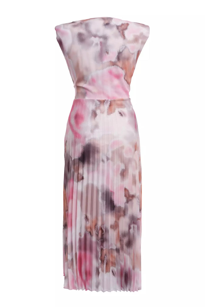 FRV Printed crepe sleeveless mini dress - St. Peters