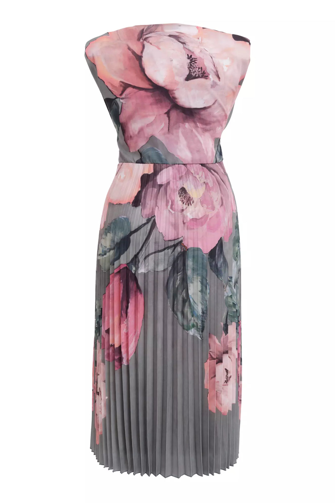 FRV Printed plus size crepe sleeveless mini dress - Midland