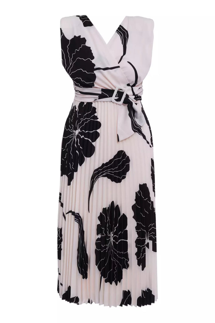FRV Printed plus size crepe sleeveless mini dress - Piteşti
