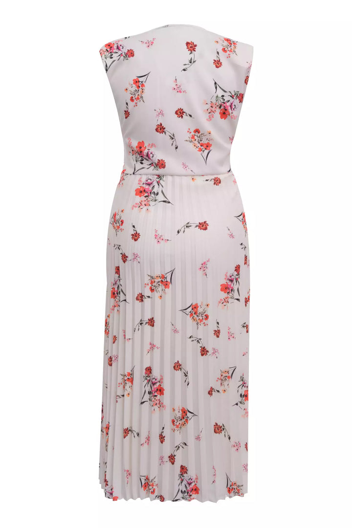 FRV Printed plus size crepe sleeveless mini dress - Pikesville
