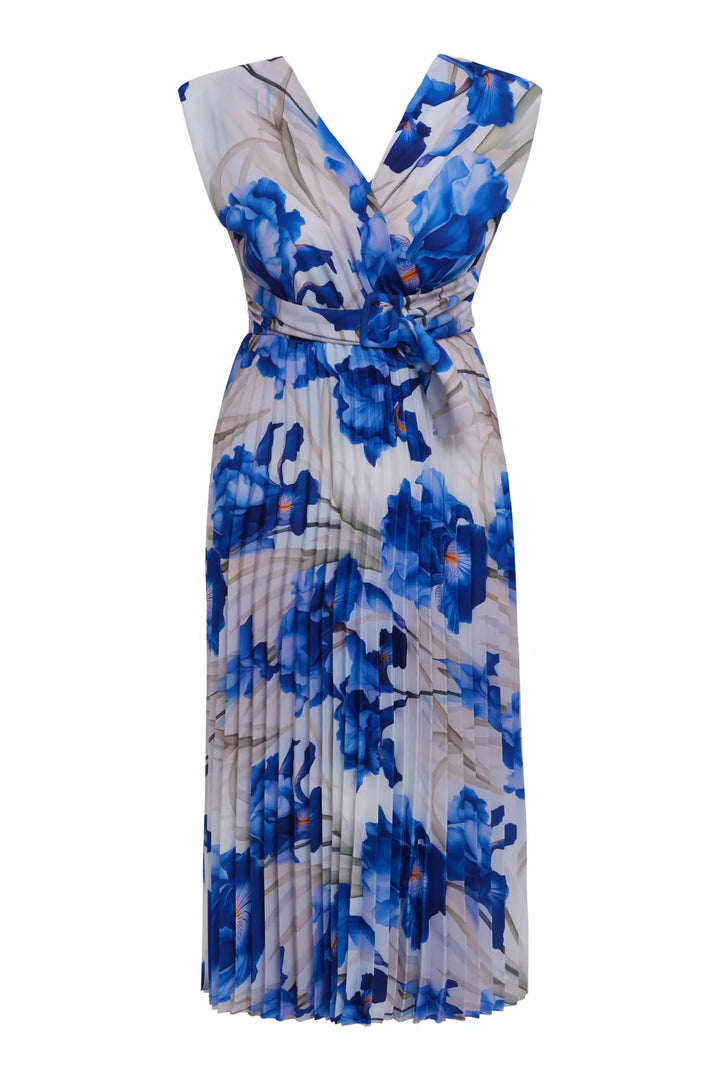 FRV Printed plus size crepe sleeveless mini dress - Marysville