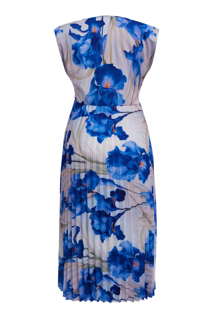 FRV Printed plus size crepe sleeveless mini dress - Marysville