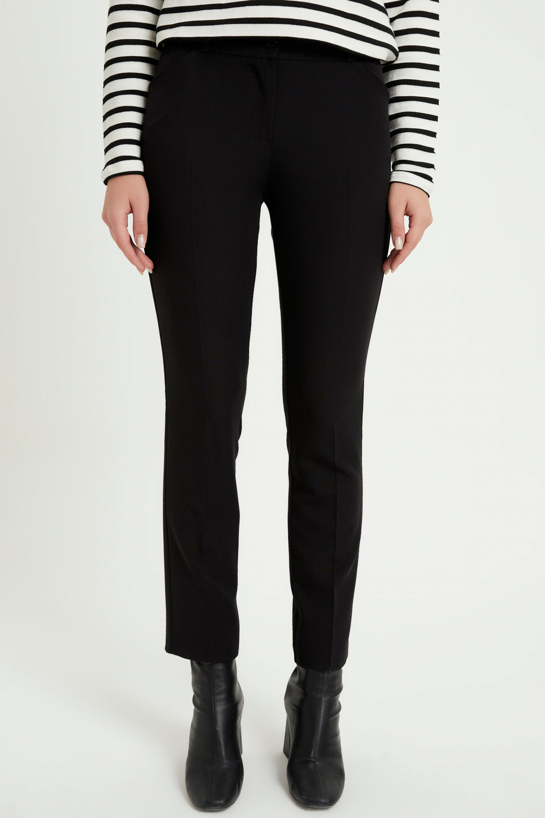 ZRF Women High Waist Pants - Black - Carmichael