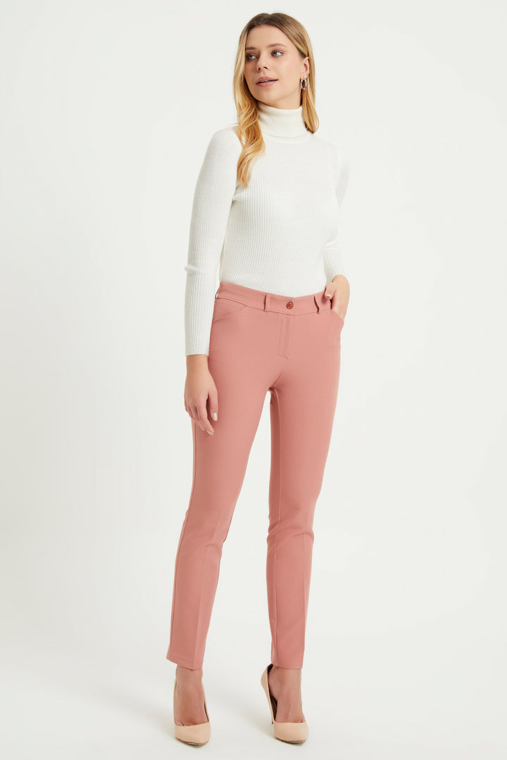 ZRF Women High Waist Pants - Powder - Mountain View