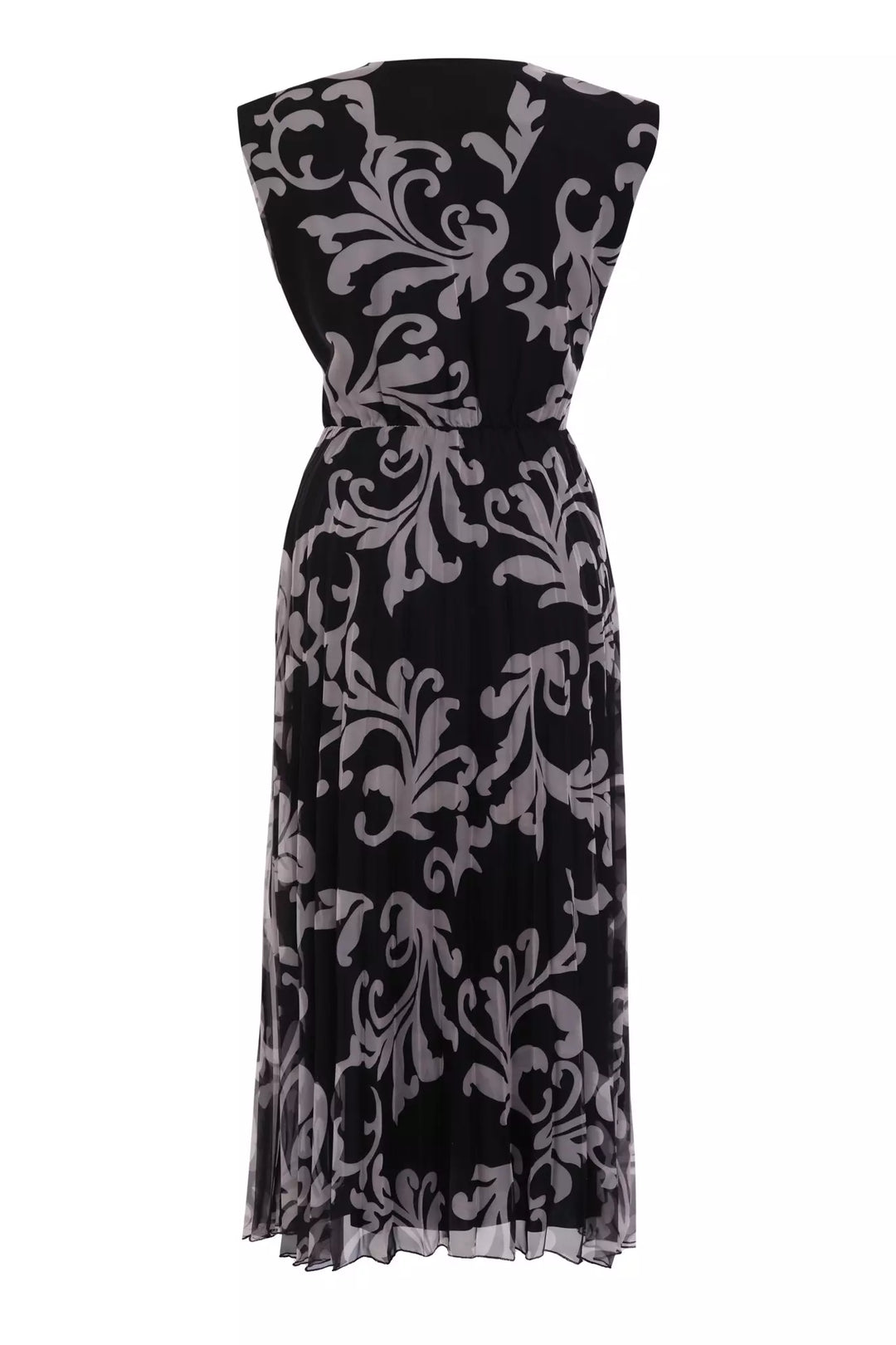 FRV Printed chiffon sleeveless midi dress - Austin