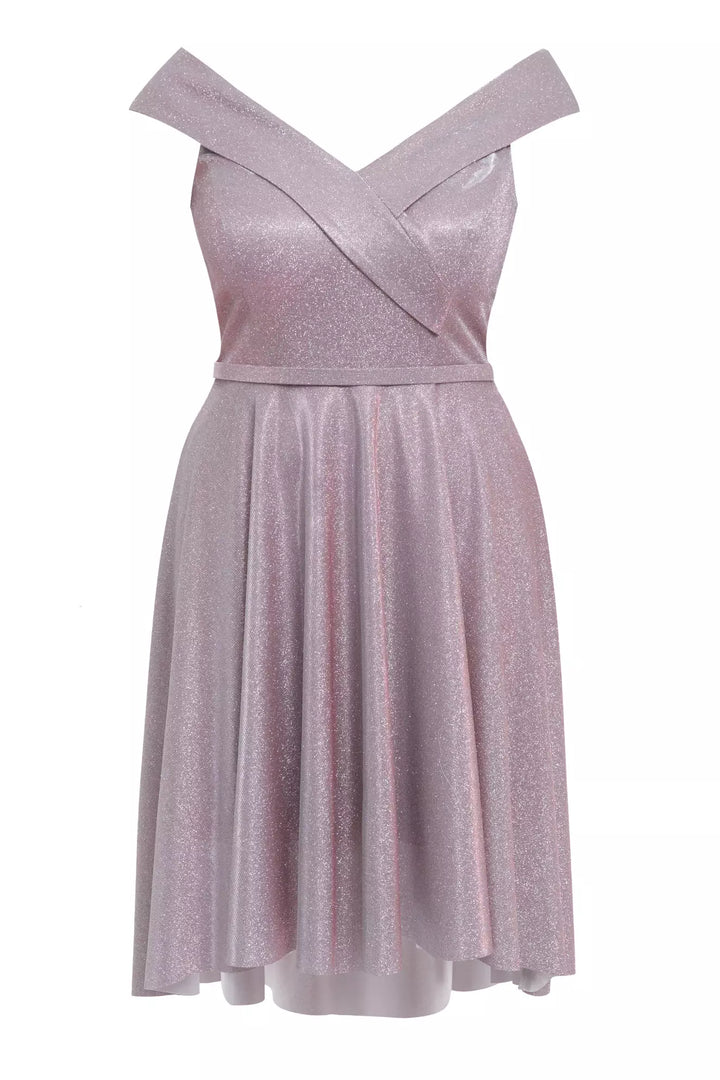 FRV Blush plus size glare sleeveless midi dress - Meriden