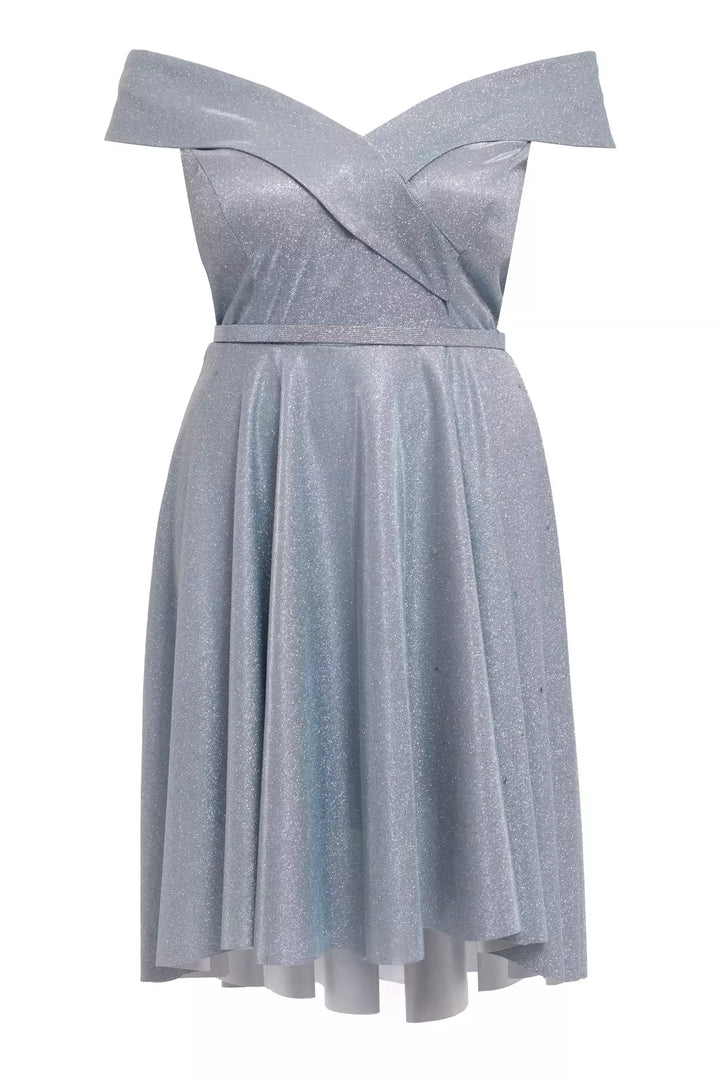 FRV Blue plus size glare sleeveless midi dress - Chimalhuacán