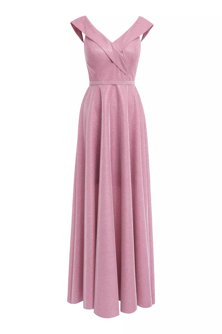 FRV Blush glare sleeveless maxi dress - Cuenca