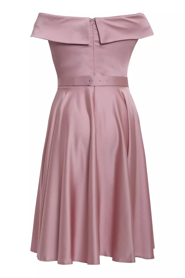 FRV Blush plus size satin sleeveless mini dress - Columbus