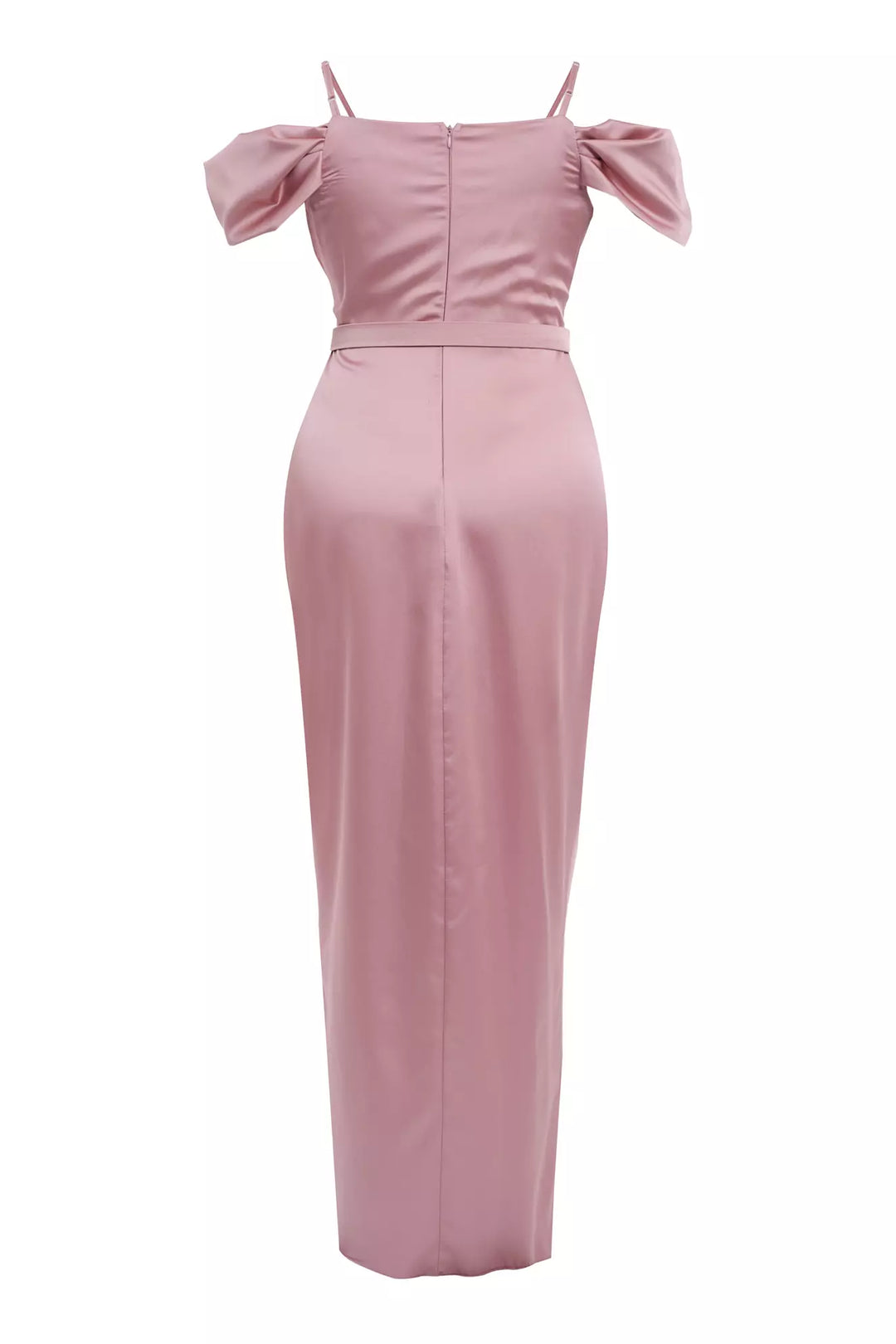 FRV Blush plus size satin sleeveless maxi dress - Kendall West