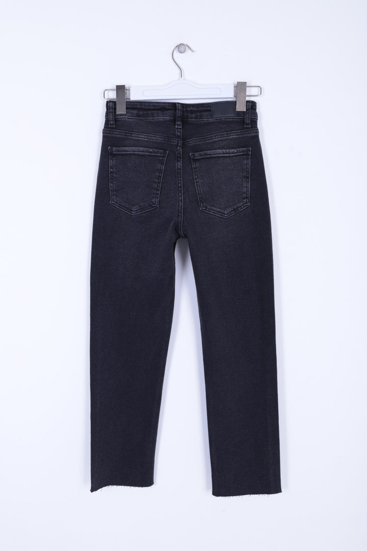 XLJ Fringe Ending High Waisted Mom Fit Jean Mixed - Kettering