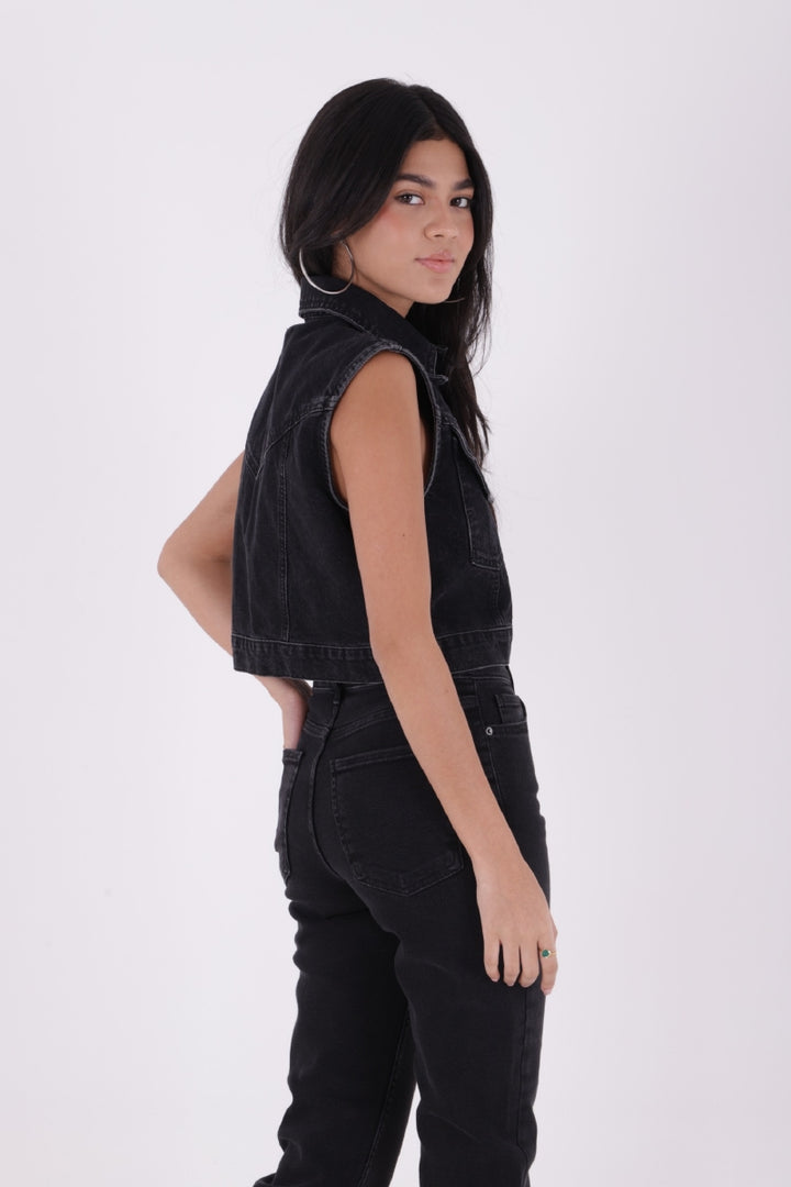 XLJ Fringe Ending High Waisted Mom Fit Jean Mixed - Peoria