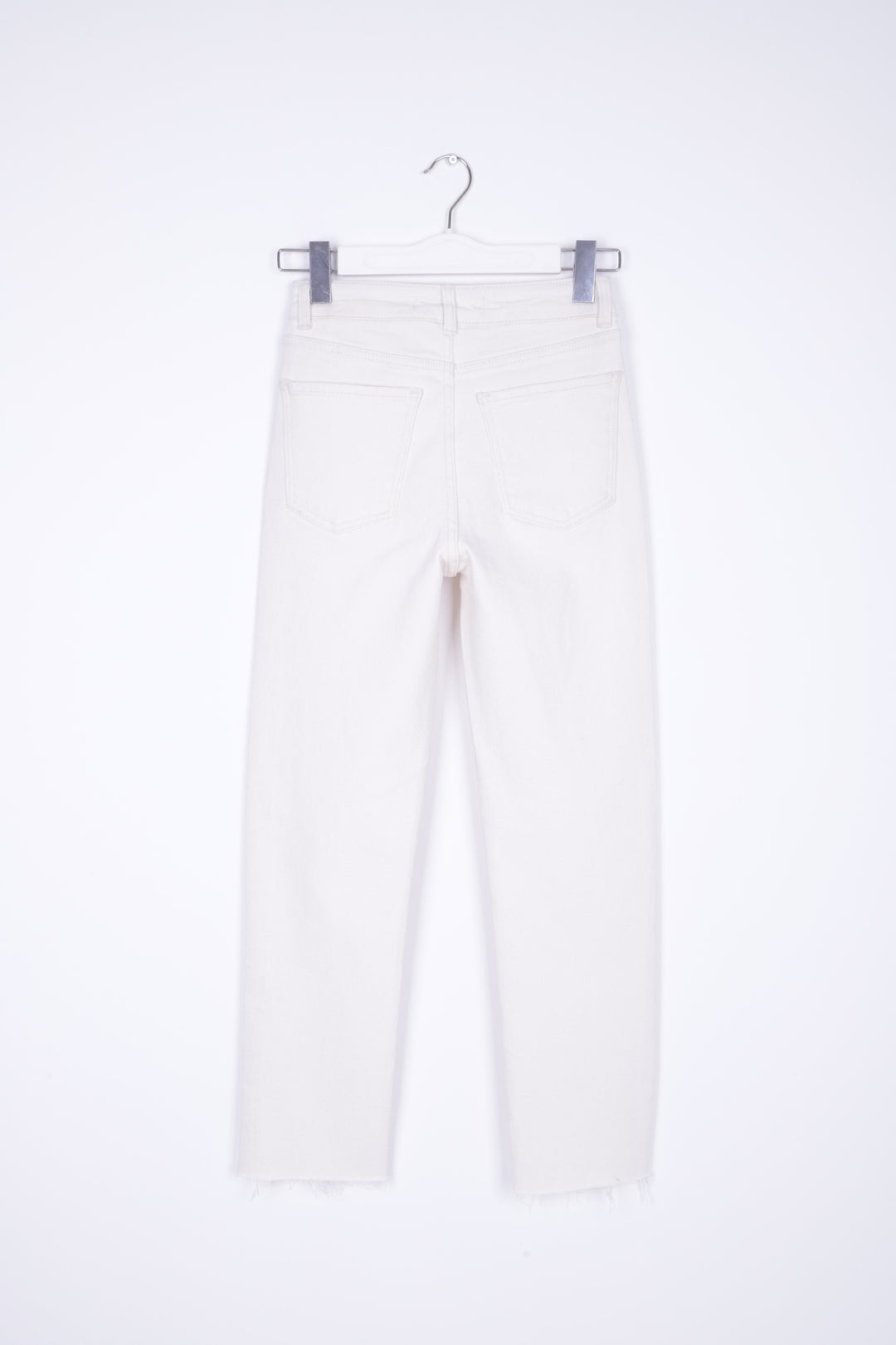 XLJ Fringe Ending High Waisted Mom Fit Jean Mixed - West Lafayette