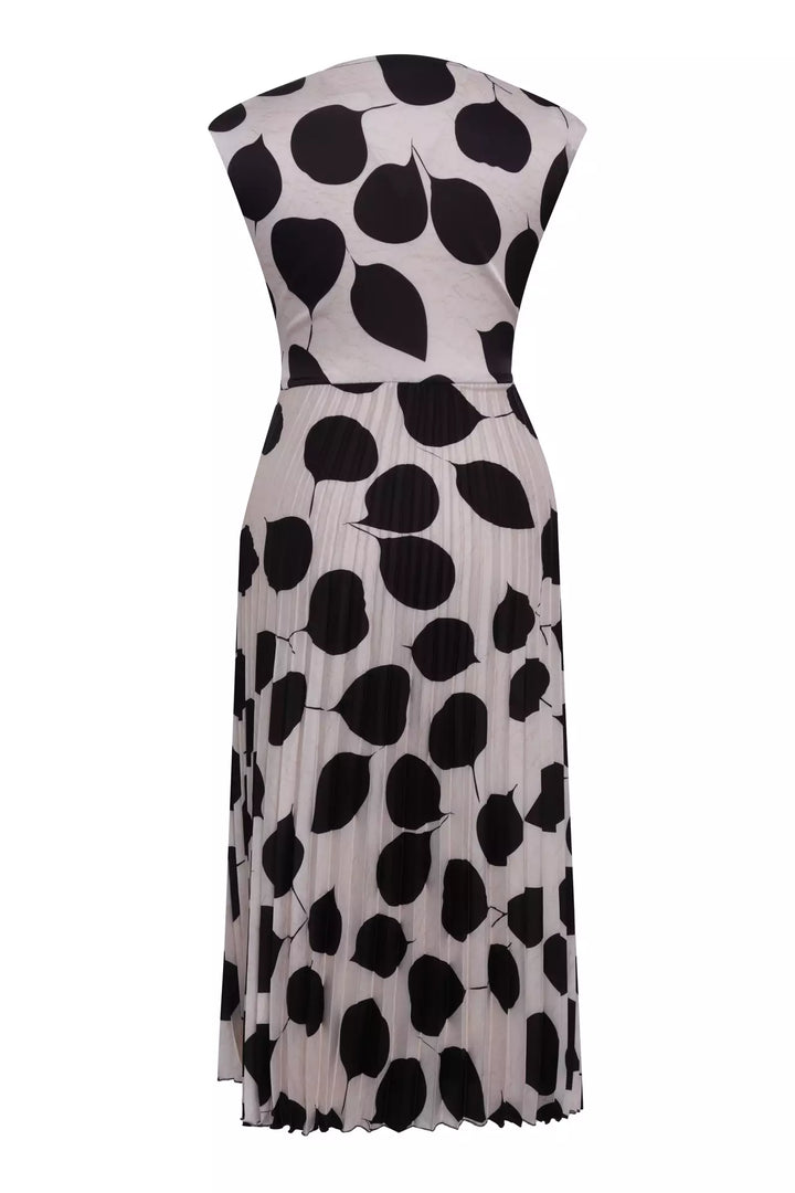 FRV Printed plus size satin sleeveless mini dress - Corona