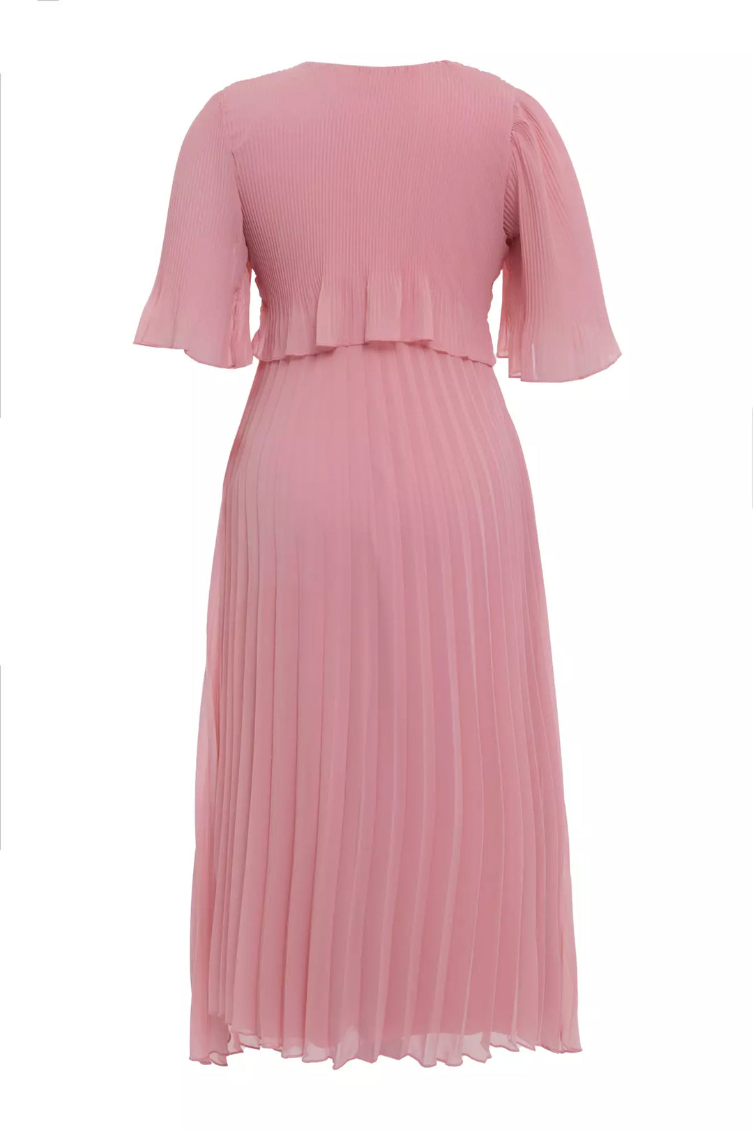 FRV Blush chiffon short sleeve midi dress - Kempten