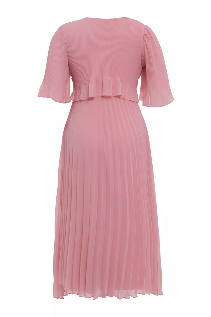 FRV Blush chiffon short sleeve midi dress - Kempten