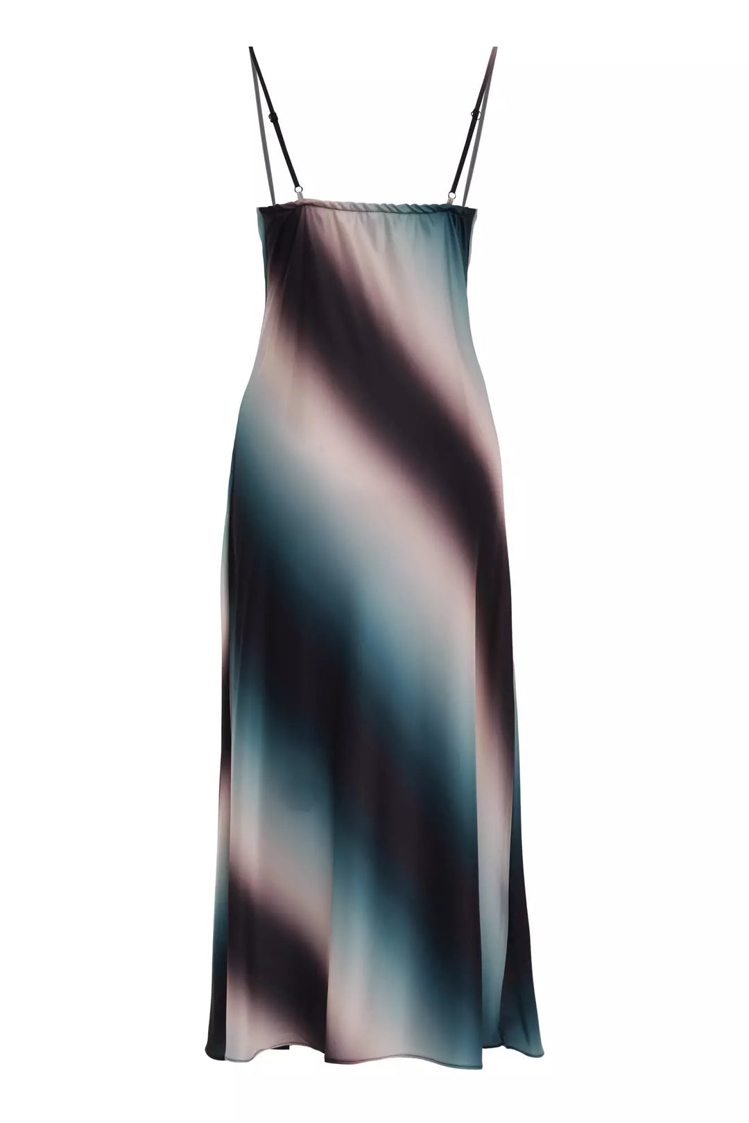 FRV Printed satin sleeveless midi dress - Beaumont