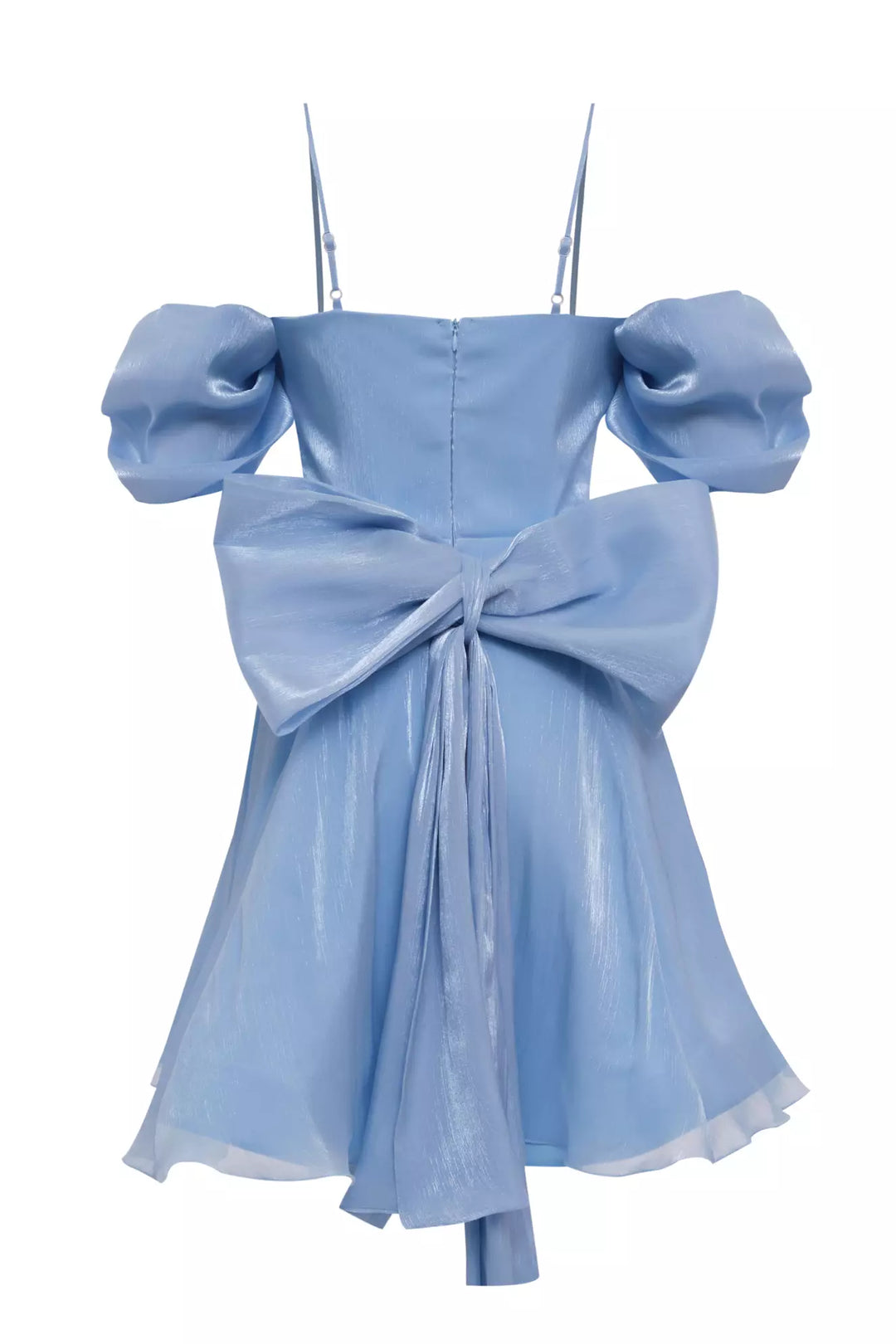 FRV Blue tulle sleeveless mini dress - Omaha