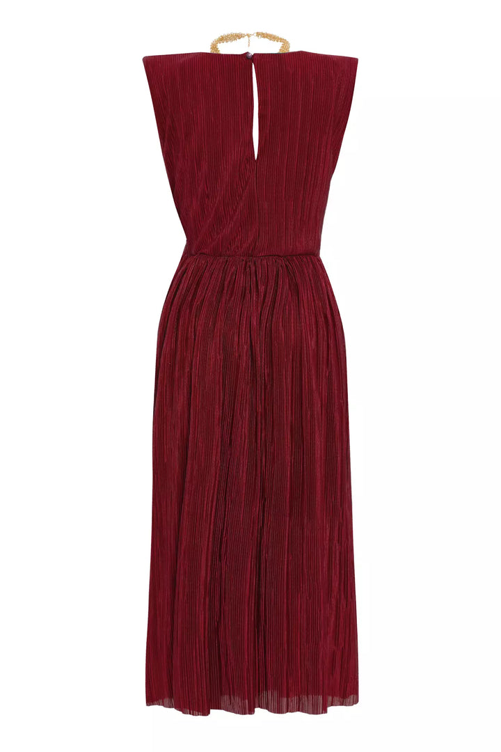 FRV Maroon sandy sleeveless mini dress - Ansbach