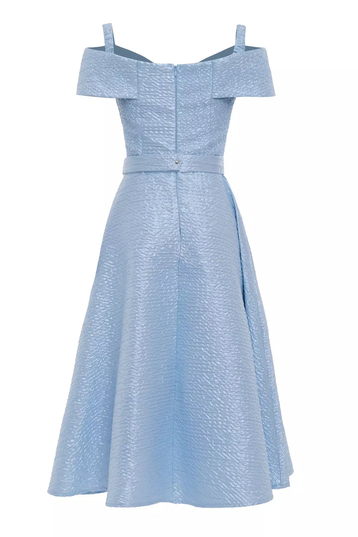 FRV Blue jakar sleeveless midi dress - Avignon