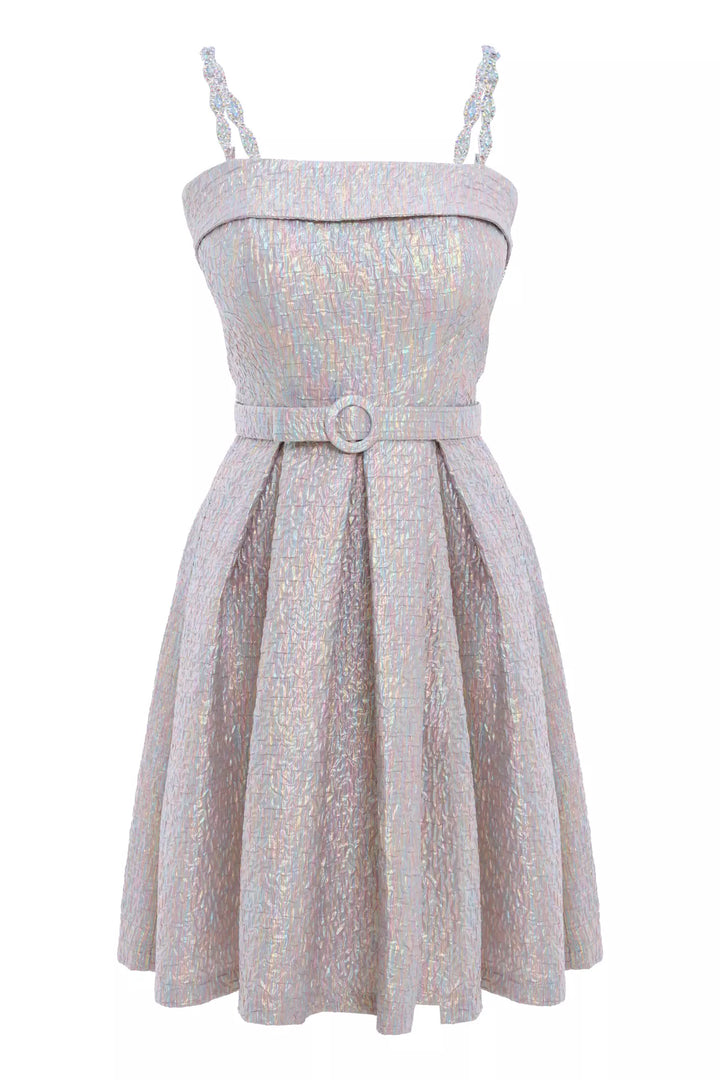 FRV Mint green jakar sleeveless mini dress - Berkeley