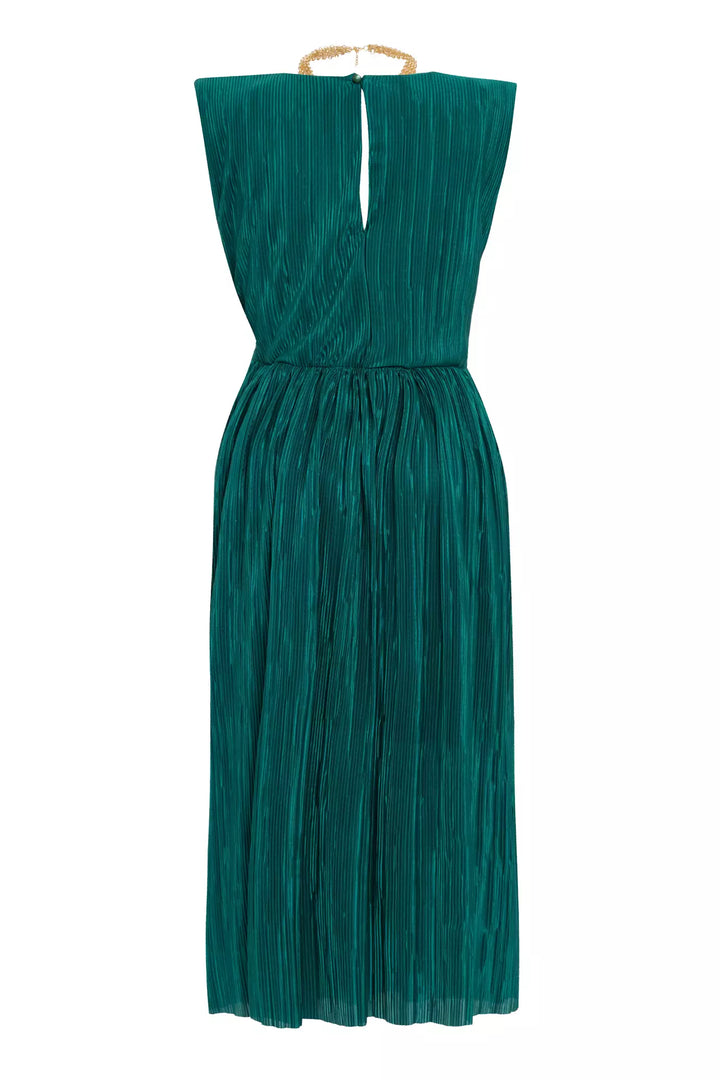 FRV Green plus size sandy sleeveless mini dress - Houston