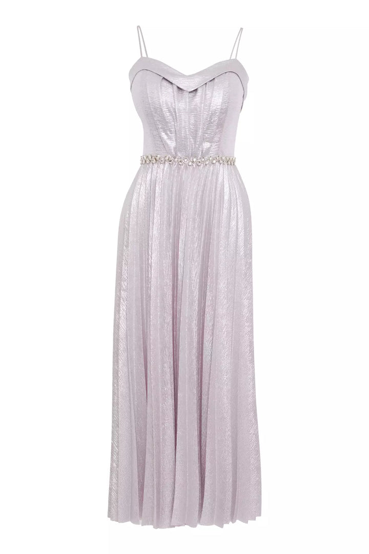 FRV Pink glare sleeveless maxi dress - Chernihiv