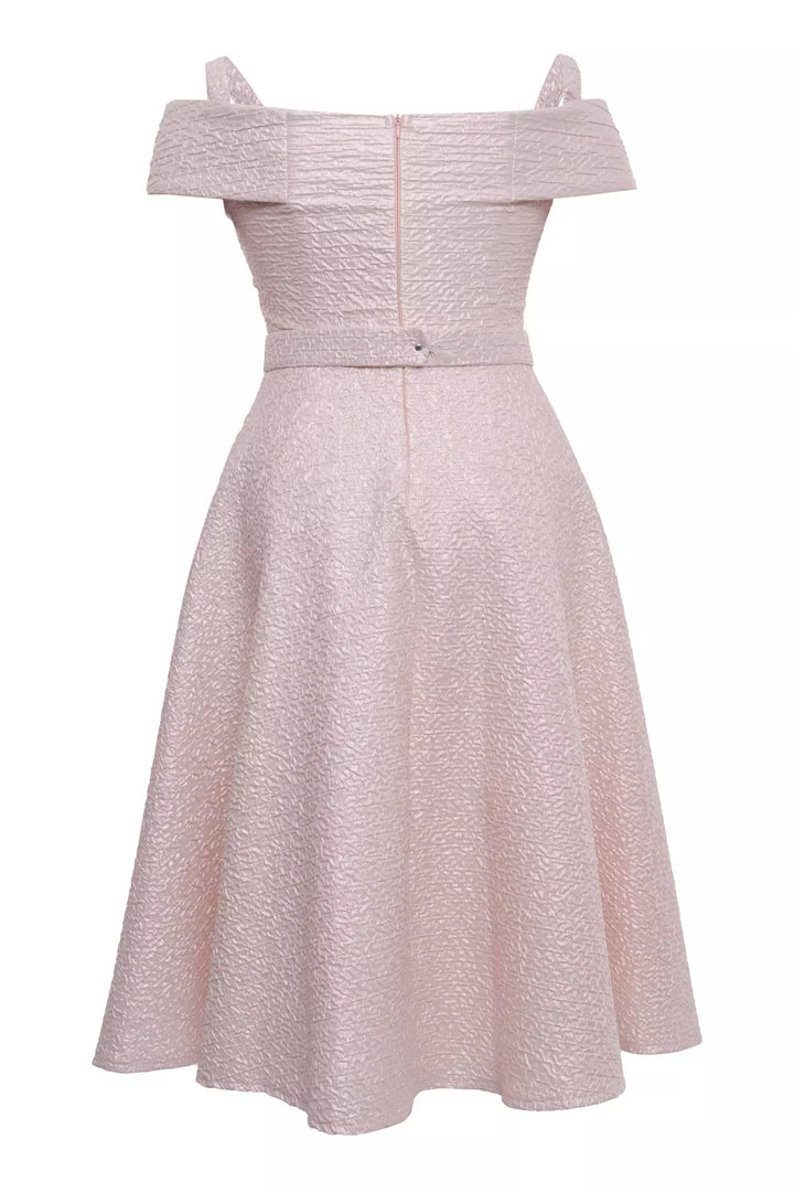 FRV Blush plus size jakar sleeveless midi dress - Sale