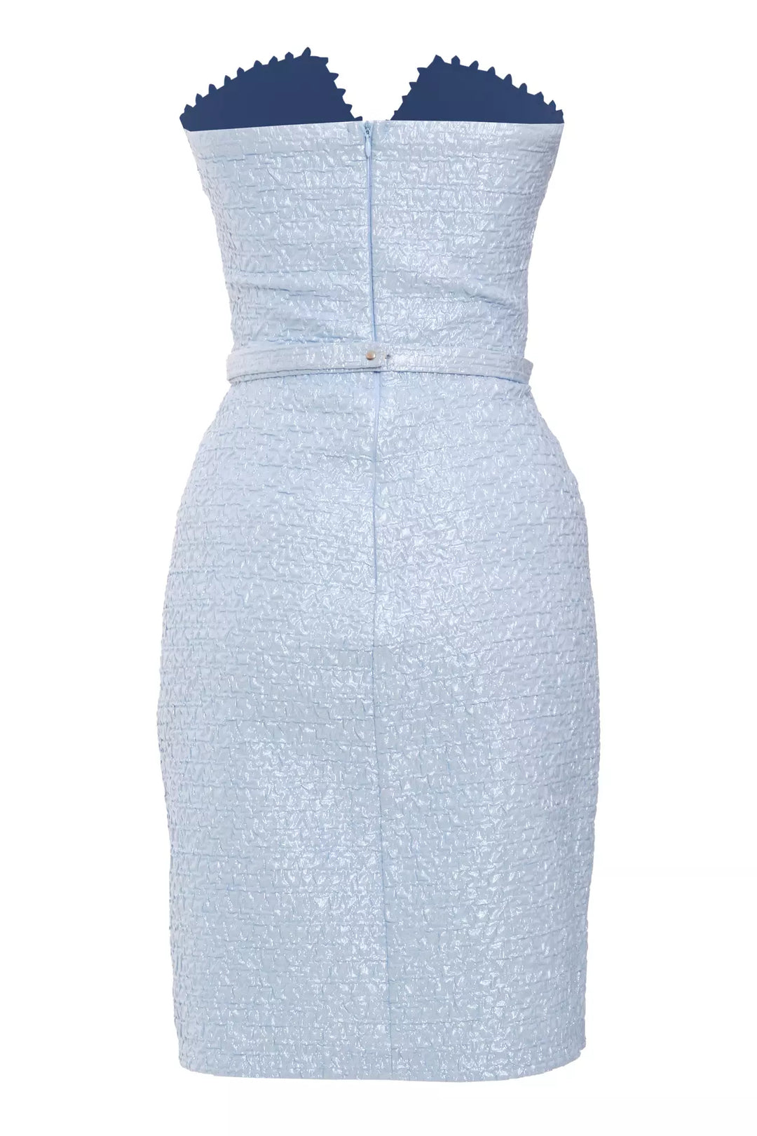 FRV Blue jakar strapless mini dress - Cortlandt