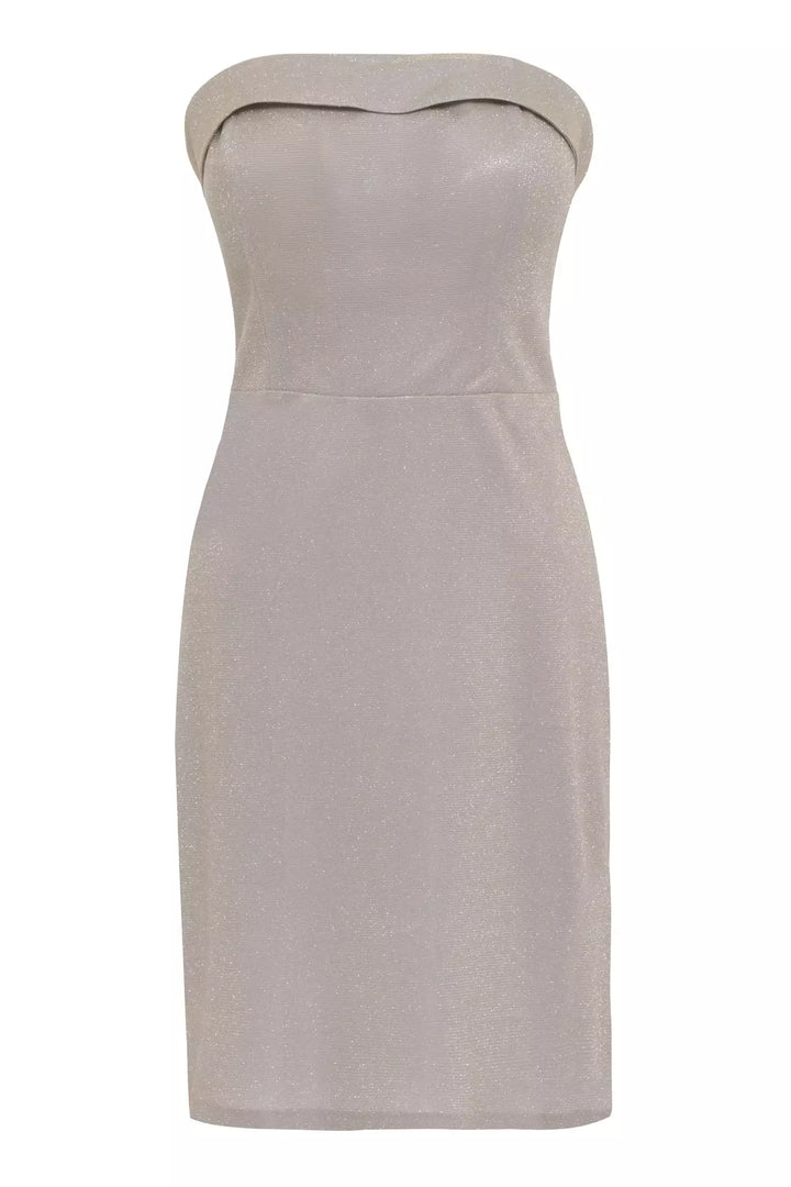 FRV Gold glare strapless mini dress - Bonn